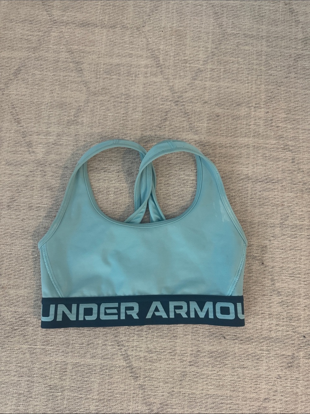 Under Armour Light Blue Women's Swim Bikini Top